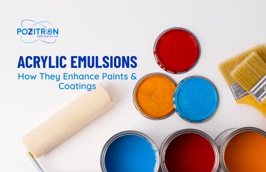 Acrylic Emulsions: How They Enhance Paints & Coatings